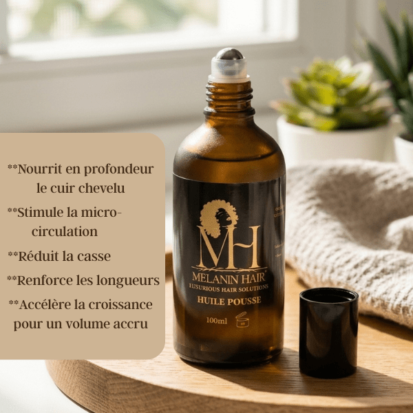 GAMME POUSSE 3MOIS - POUR DES CHEVEUX PLUS LONGS - MELANIN HAIR