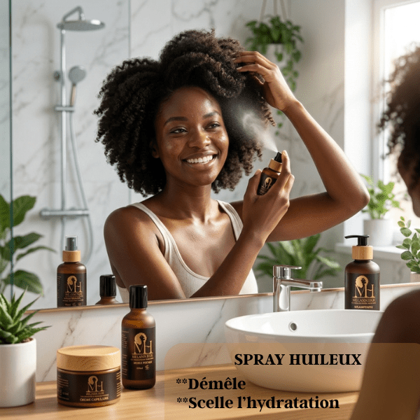 GAMME POUSSE 3MOIS - POUR DES CHEVEUX PLUS LONGS - MELANIN HAIR