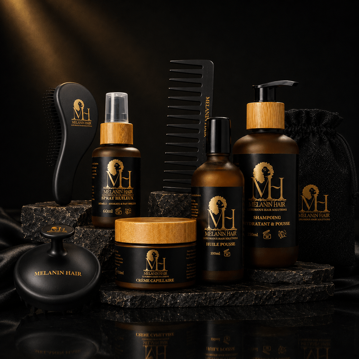 Gamme Signature Afro — Routine Complète 3 mois - MELANIN HAIR