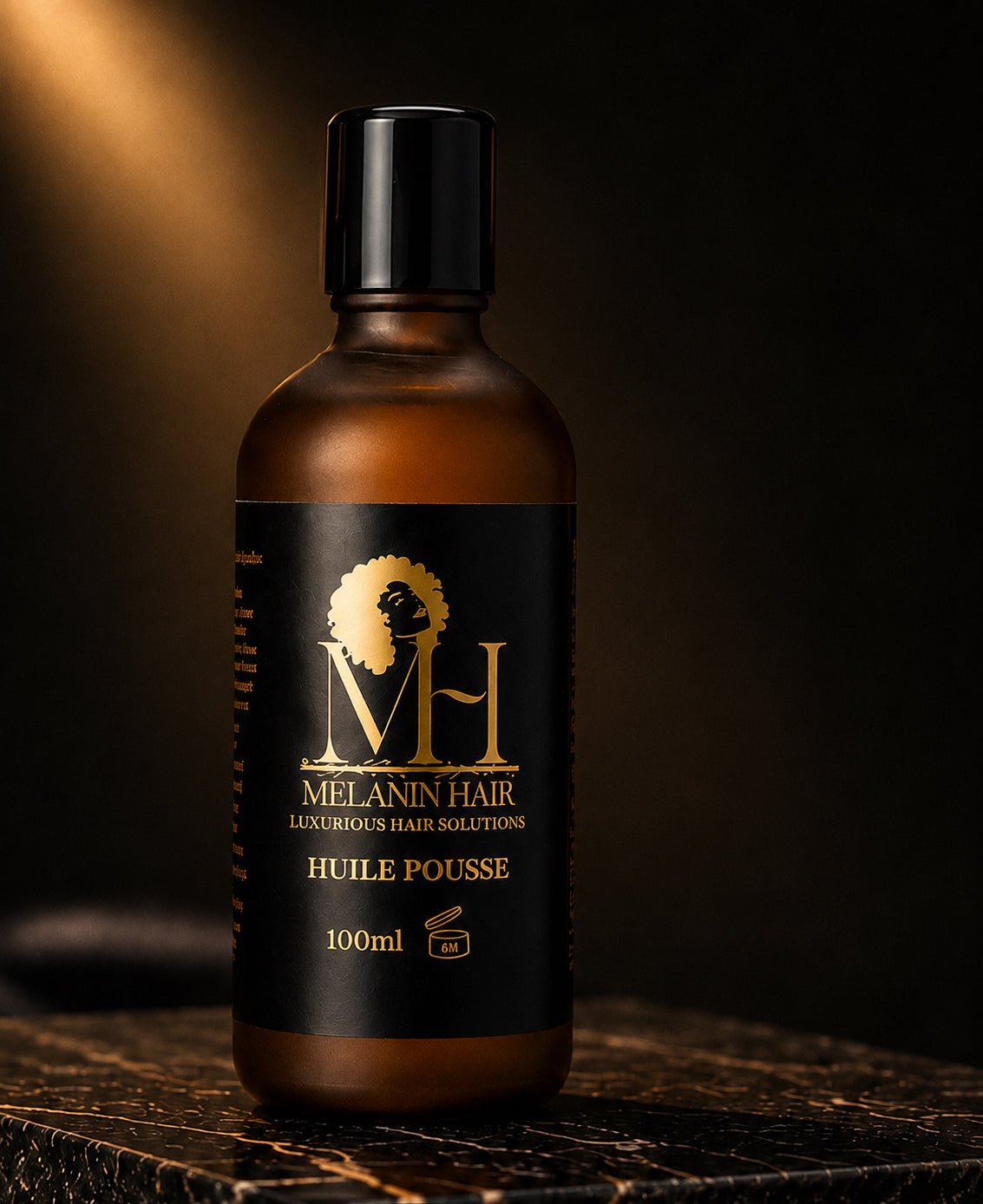 Huile Pousse Roll-On — Stimulation & Précision 100ml - MELANIN HAIR